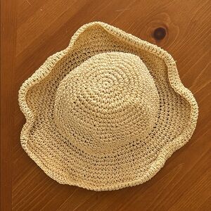 Straw Bucket Hat